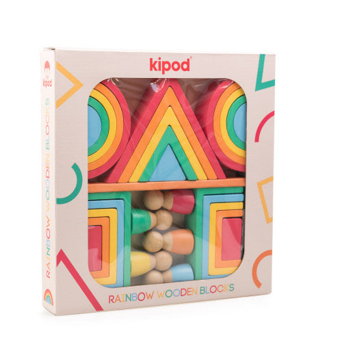 Montessori Rainbow Blocks Set