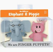 Elephant and Piggie Finger Puppets