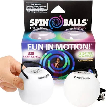 Glow in the Dark Spin Balls