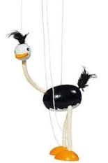 Marionette Ostrich