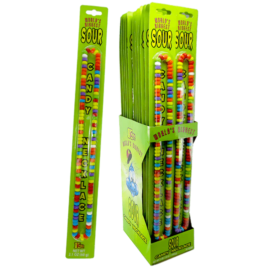 Biggest Sour Candy Necklace