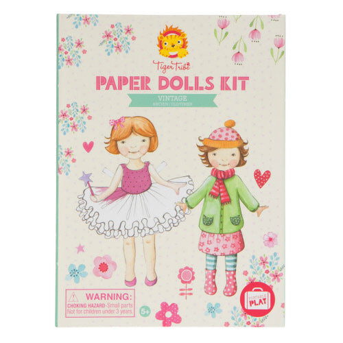 Vintage Paper Doll Kit