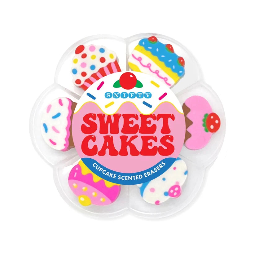 Sweet Cakes Scented Erasers
