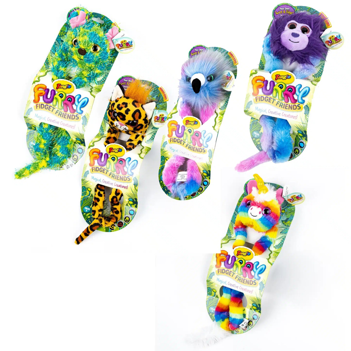 Tangle Furry Fidget Friends