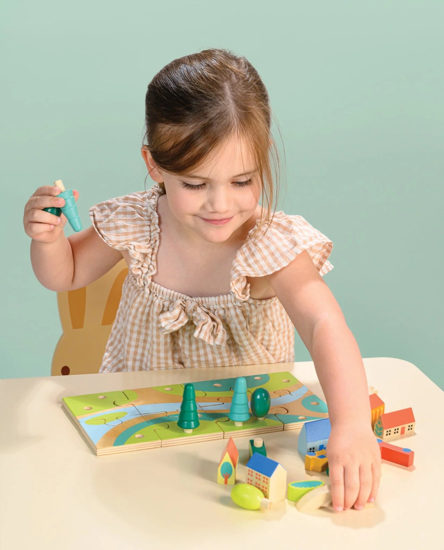 Tiny Town Jigsaw Playset