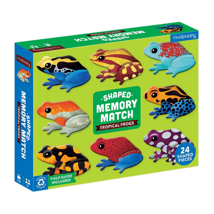 Memory Match: Tropical Frogs