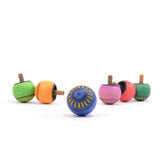 Turn Over Top: Including Arabesk, Rainbow, and Spotted Mushroom Designs